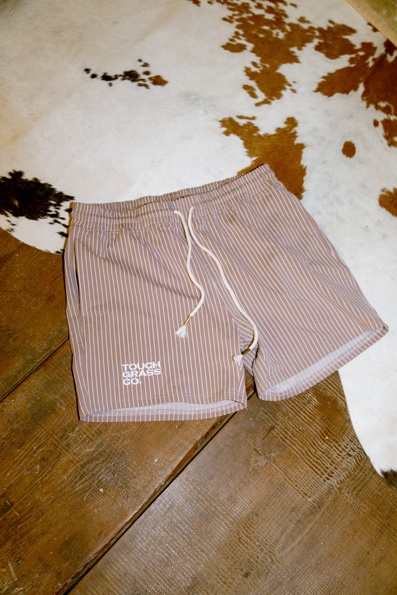Retro Gym Shorts (Desert Rose)