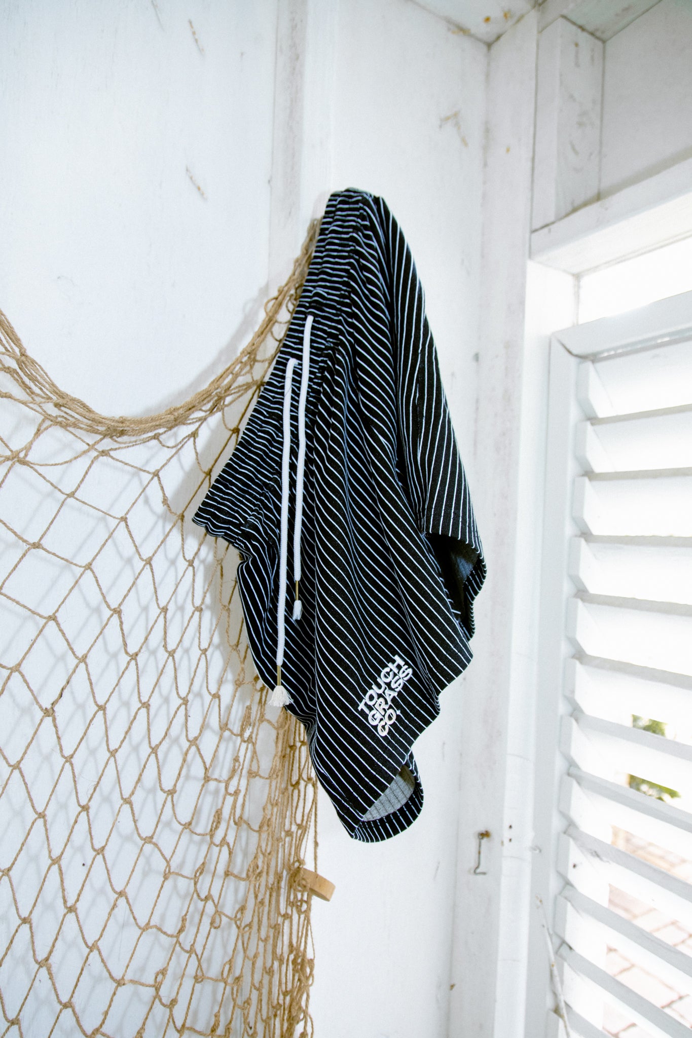 Retro Gym Shorts (Obsidian Black)
